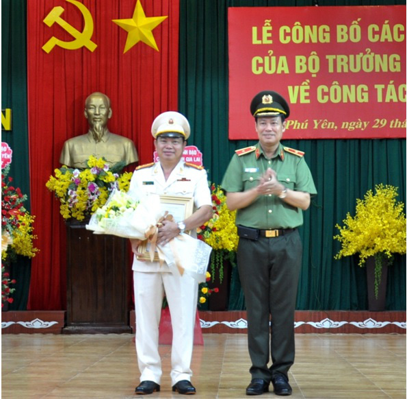 Phó giám đốc Công an Gia Lai làm Giám đốc Công an Phú Yên - Ảnh 1.