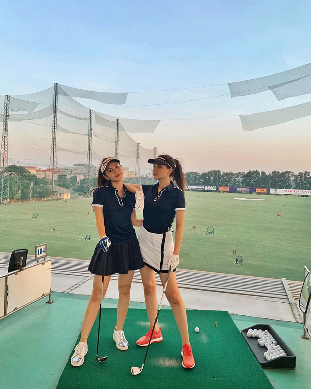 Không hẹn mà gặp hội mỹ nhân Việt đều check-in ở sân golf: 1 buổi chơi golf có lợi ích bằng 1 tuần tập thể dục nên bảo sao không mê cho được - Ảnh 5.
