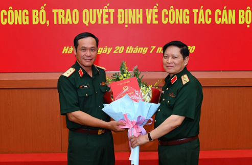 Công bố, trao quyết định của Thủ tướng bổ nhiệm lãnh đạo Bộ Quốc phòng - Ảnh 1.