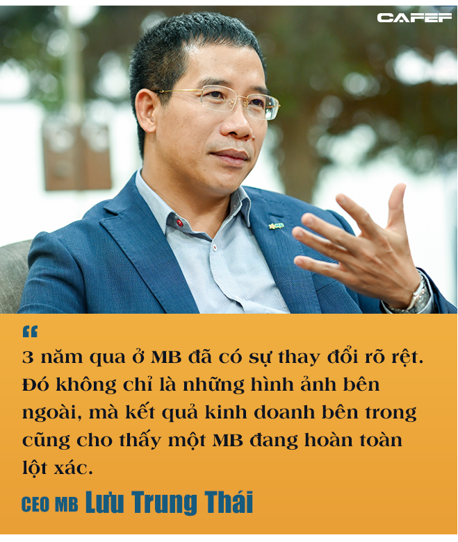 CEO MB Lưu Trung Thái: Ngân hàng to hơn không còn quan trọng, bây giờ quan trọng là ai thông minh hơn, nhanh hơn - Ảnh 3.