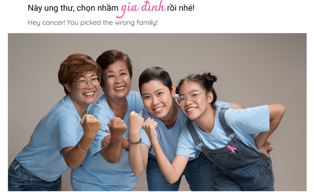 Này ung thư, chọn nhầm gia đình rồi nhé: Thông điệp ấn tượng từ những người lạc quan đối mặt với bệnh tật  - Ảnh 2.