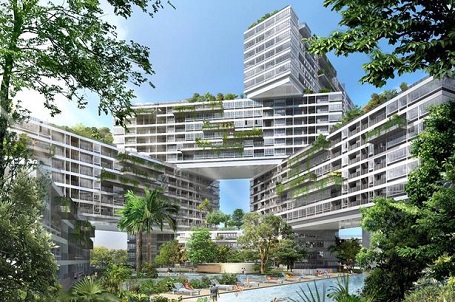 Công trình này được bắt đầu xây dựng vào năm 2007 và hoàn thành năm 2013 tại Singapore.