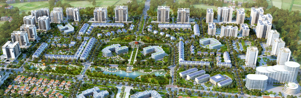 
Phối cảnh dự án nhà ở xã hội thuộc Khu đô thị Đặng Xá 2, Gia Lâm, Hà Nội
