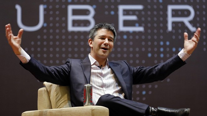  Travis Kalanick là người đồng sáng lập ra Uber. Ảnh: Reuters 