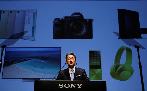 
CEO Sony giải thích về chiến lược kinh doanh của công ty trong một sự kiện hồi tháng 6 (Nguồn: Reuters)
