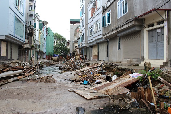 
Năm 2012, dự án đã đi vào thi công nhưng hơn 4 năm qua, tiến độ thi công vẫn trong tình trạng dậm chân tại chỗ.
