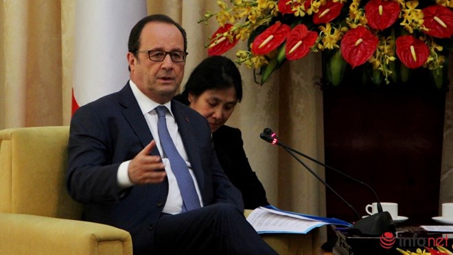 
Tổng thống Francois Hollande:“Tôi không muốn tiếng Pháp là biểu hiện của sự hiện diện đã quá cũ.
