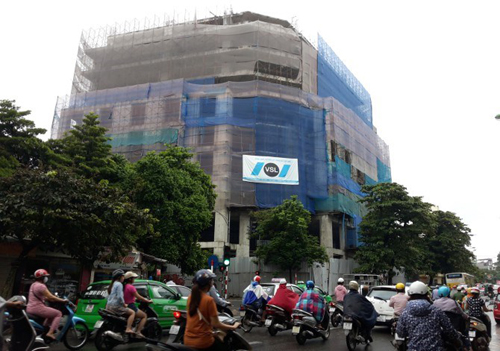 Cận cảnh hình ảnh dự án vào tháng 9/2015.