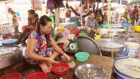 
Cá linh non giá 170.000 đồng/kg do đầu mùa còn khan hiếm
