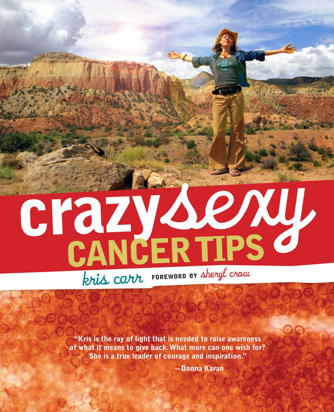 
Cuốn sách hướng dẫn chế độ dinh dưỡng giàu kiềm dành cho bệnh nhân ung thư của Kris Carr.
