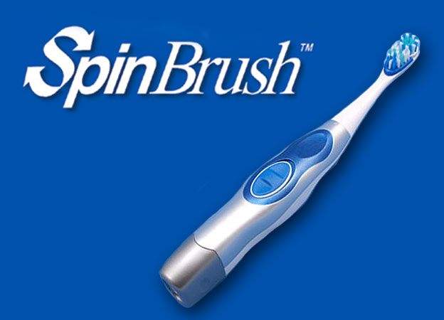 
Bàn chải SpinBrush là loại bàn chải điện đơn giản chạy bằng pin và được thiết kế để bán ra với giá bán lẻ dưới 6 USD
