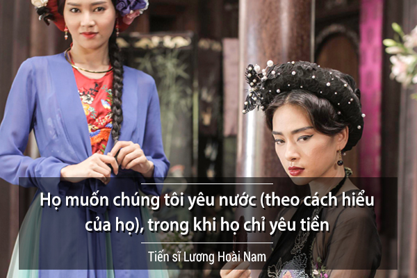 Tiến sĩ Lương Hoài Nam (một facebooker nổi tiếng) bình luận đơn giản về cuộc chiến giữa các nhà phát hành, chủ sở hữu rạp chiếu: Họ chỉ yêu tiền!.