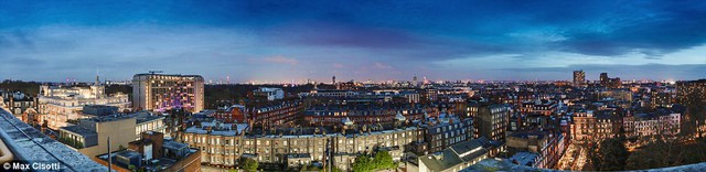 man nhan voi chum anh london dep rang ro trong dem Ngắm nhìn mãn nhãn với chùm ảnh London đẹp rạng rỡ trong đêm từ trên cao