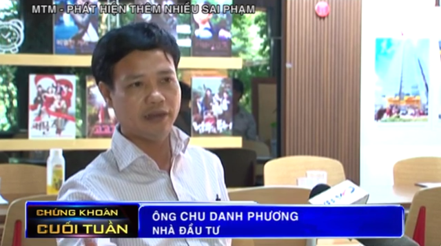 
Ông Chu Danh Phương được bổ nhiệm là kế toán trưởng MTM. Ảnh: VITV
