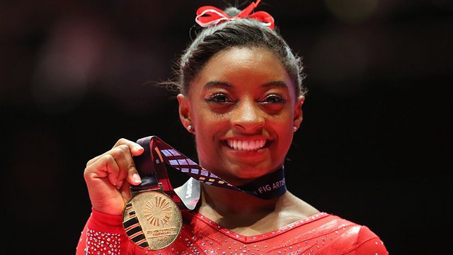 
Simone Biles có khả năng trở thành vận động viên thể dục dụng cụ vĩ đại nhất thế giới.
