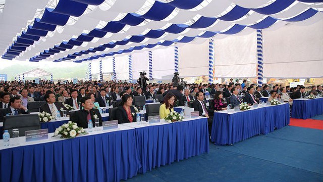 Hơn 1.000 đại biểu và quan khách tham dự Lễ khởi công.