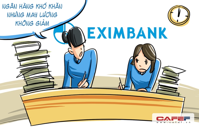 Nhiều người tò mò không hiểu khi nội bộ Eximbank đang bị chia rẽ sâu sắc trong cuộc tranh giành quyền lực cấp cao, tình hình kinh doanh èo uột thì lương thưởng nhân viên ngân hàng sẽ ra sao? Nhưng rất may là đương thời kỳ khó khăn nhất, thu nhập của anh em Eximbank  không hề giảm.