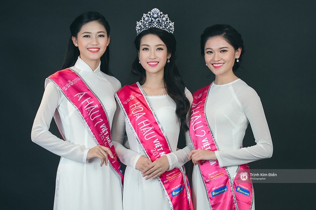 
Hoa hậu Việt Nam 2016 - Đỗ Mỹ Linh - được cho là kém sắc hơn hai Á hậu.
