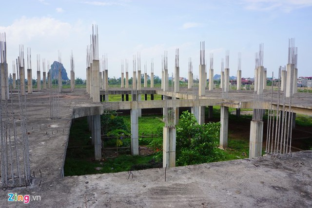 Khu nhà chức năng thuộc dự án đại học Hoa Lư Ninh Bình