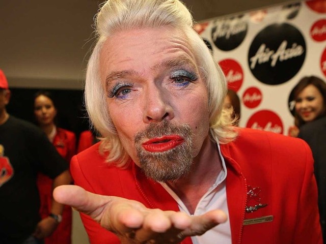 
Richard Branson là tỷ phú dám nghĩ, dám làm.
