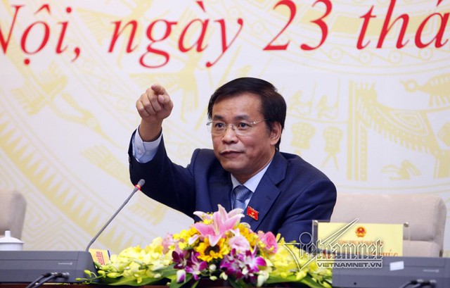 Tổng thư ký QH Nguyễn Hạnh Phúc. Ảnh: Phạm Hải