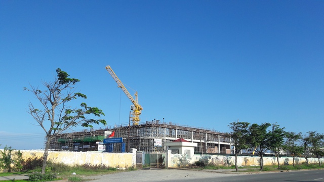 Trung tâm Hội nghị Ariyana Đà Nẵng đang được xây dựng trong quần thể resort Furama Đà Nẵng.
