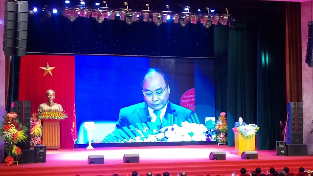 
Thủ tướng Chính phủ Nguyễn Xuân Phúc phát biểu tại buổi lễ kỷ niệm
