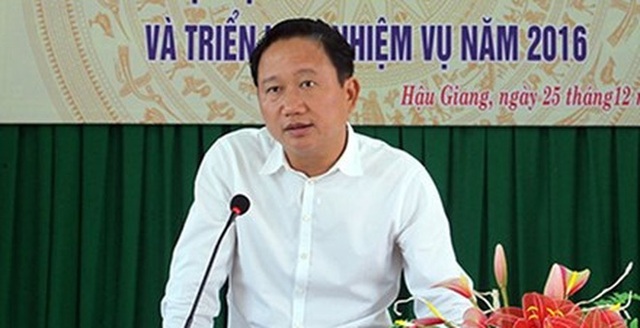 
Trịnh Xuân Thanh đang bị truy nã.
