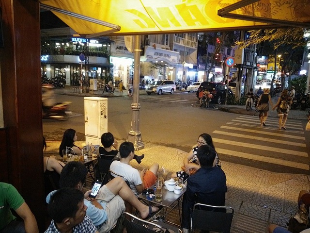 
Cafe Vy trên đường Lê Thánh Tôn, quận 1. Ảnh: Tân Bá Dương
