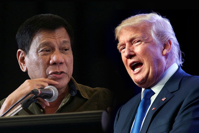 Tổng thống Philippines Duterte nói đã được ông Trump mời đến Nhà Trắng vào năm sau. Ảnh: PHILSTAR