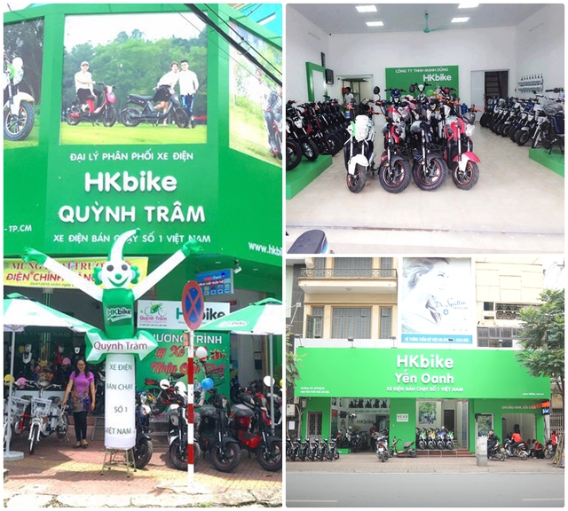 HKbike đang rất thành công với 230 showroom trên toàn quốc.