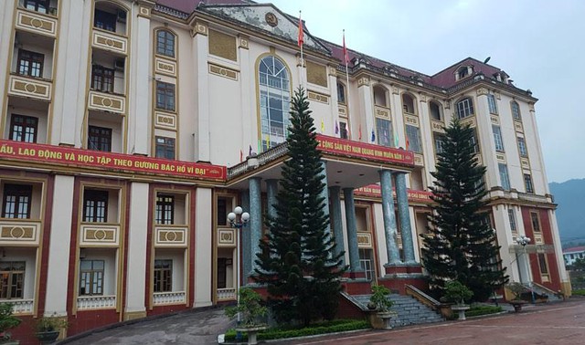 
Trụ sở Huyện ủy Quang Bình. Ảnh: Hoàng Sang
