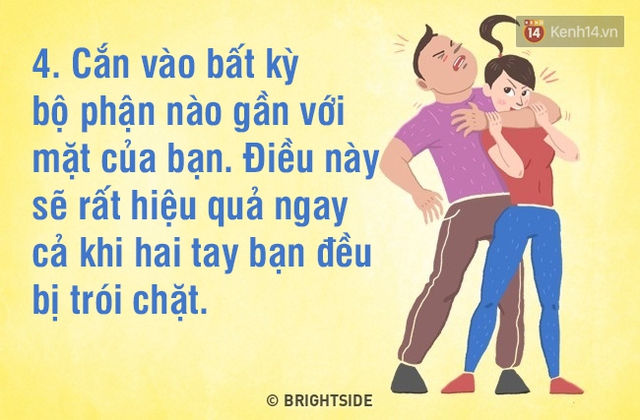 Nó sẽ giúp kẻ thù lơi lỏng sự kiểm soát. Lúc đó thì chạy cho nhanh nhé.