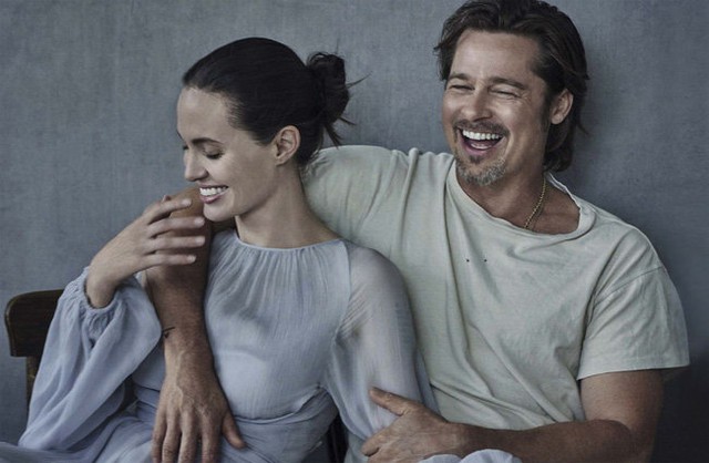 
Brad Pitt và Angeline Jolie ly hôn khiến khán giả ái mộ tiếc nuối cho một chuyện tình Hollywood - Ảnh: Vanity Fair
