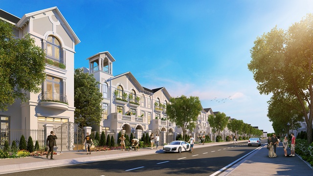 
Những căn biệt thự đậm chất Ý trong lòng  Vinhomes Riverside – The Harmony.
