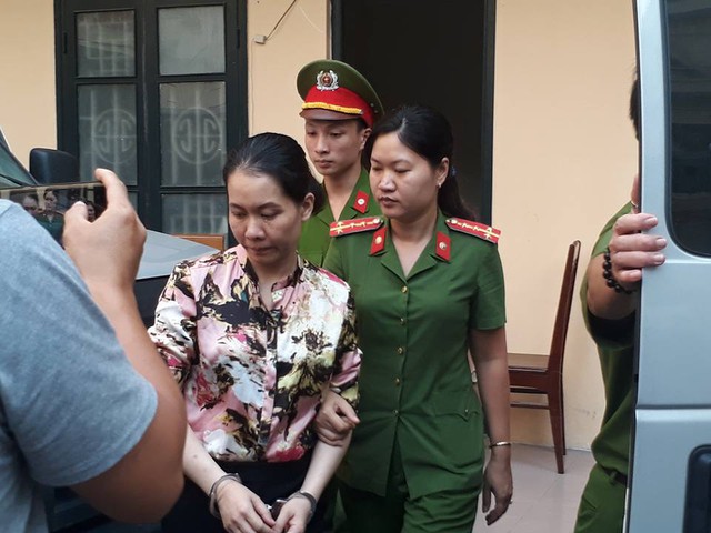 
Bị cáo Nguyễn Minh Thu - nguyên TGĐ Oceanbank.
