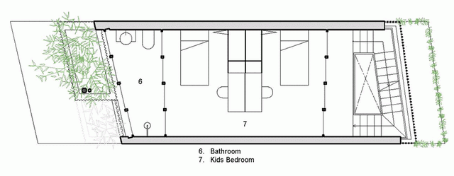 
Sơ đồ bố trí không gian tầng 3.

 
