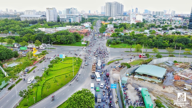 
Ngay nút giao này, Phú Mỹ Hưng đang có dự án 1.800 Căn hộ