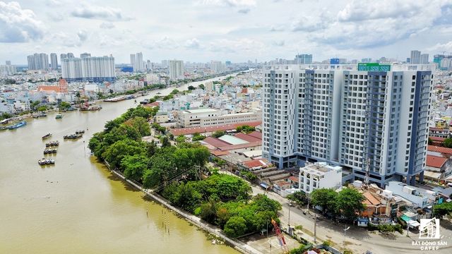 Xu hướng những năm gần đây khách hàng chọn mua các dự án có view nằm gần sông. 