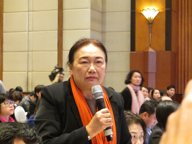 Bà Nguyễn Thị Cúc, Chủ tịch Hội Tư vấn Thuế Việt Nam