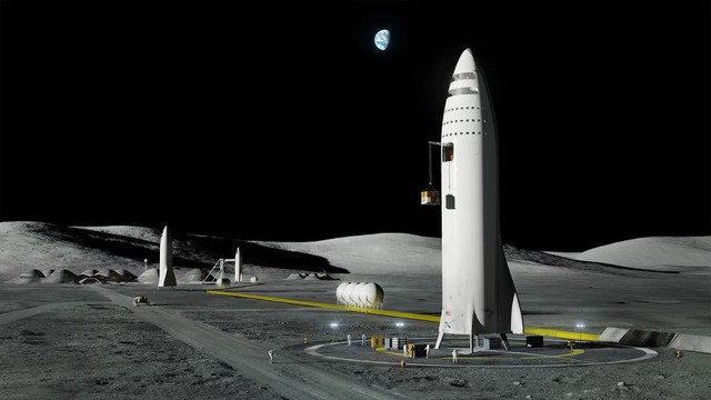 
BFR có thể bay đến mặt trăng và trở về nhờ khả năng tiếp nhiên liệu trong không gian.
