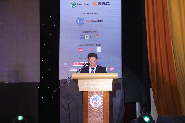 
Ông Nguyễn Tiến Dũng - Chánh Văn phòng UBCKNN phát biểu tại chung kết
