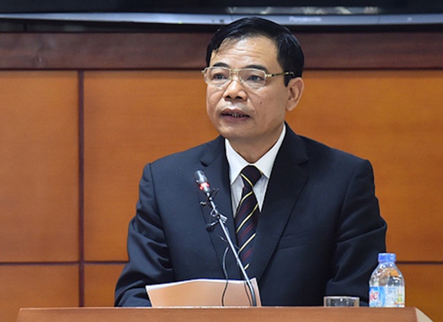 
Bộ trưởng Bộ Nông nghiệp và phát triển nông thôn Nguyễn Xuân Cường - Ảnh Quochoi

