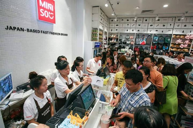 
Cửa hàng Miniso ở Indochina Plaza
