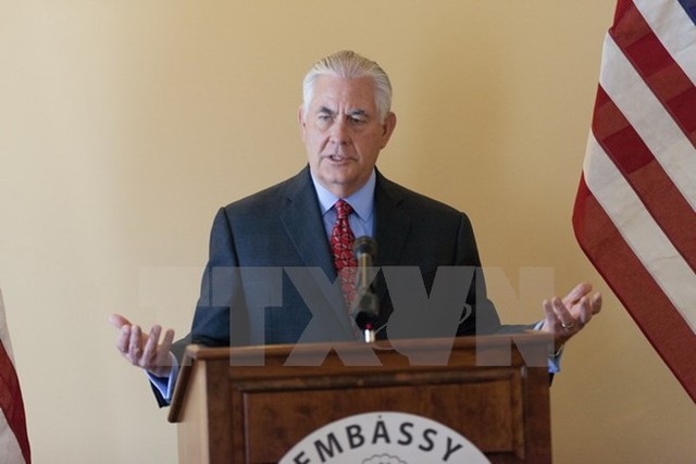 Ngoại trưởng Mỹ Rex Tillerson. (Nguồn: EPA/TTXVN)