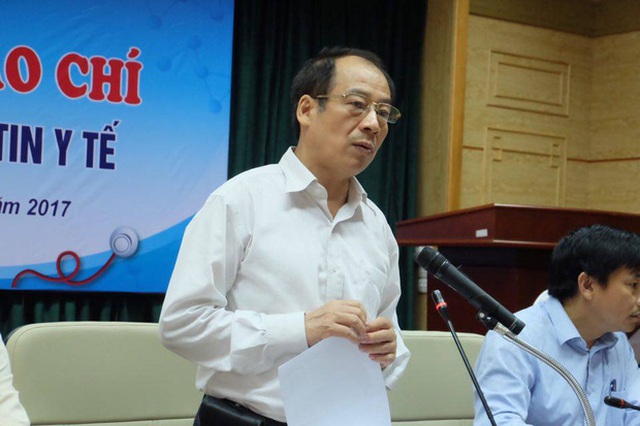 GS.TS. Trần Đắc Phu, Cục trưởng cục Y tế Dự phòng (Bộ Y tế).