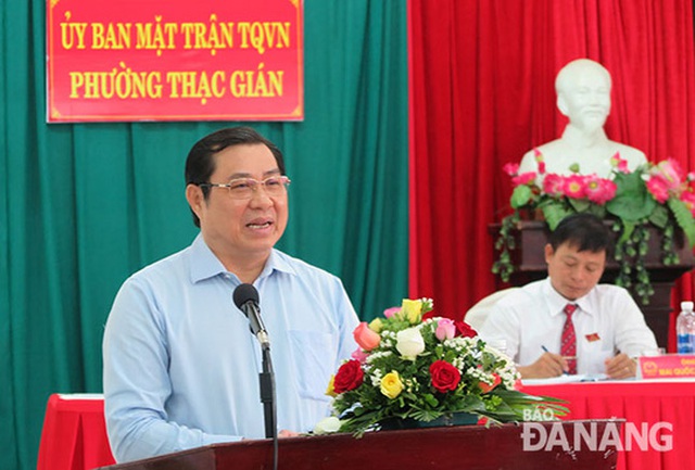 
Ông Huỳnh Đức Thơ, Chủ tịch UBND TP Đà Nẵng - Ảnh: Báo Đà Nẵng

