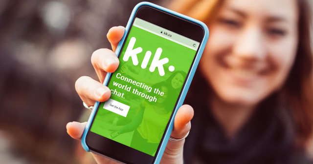 Ứng dụng nhắn tin của Kik.