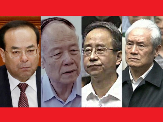 
Từ trái qua: Tôn Chính Tài, Quách Bá Hùng, Lệnh Kế Hoạch, Chu Vĩnh Khang Ảnh: SCMP
