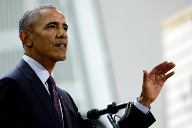 
Ông Obama phát biểu tại một sự kiện ở New York hôm 20-9. Ảnh: AP
